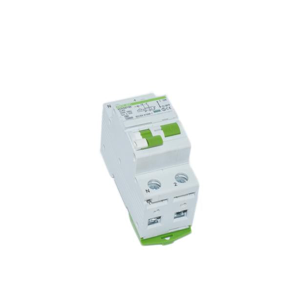 EV Switchgear - 40amp 30mA 1P+N 2Mod Type A - DC Sensitive  (10KA) RCBO