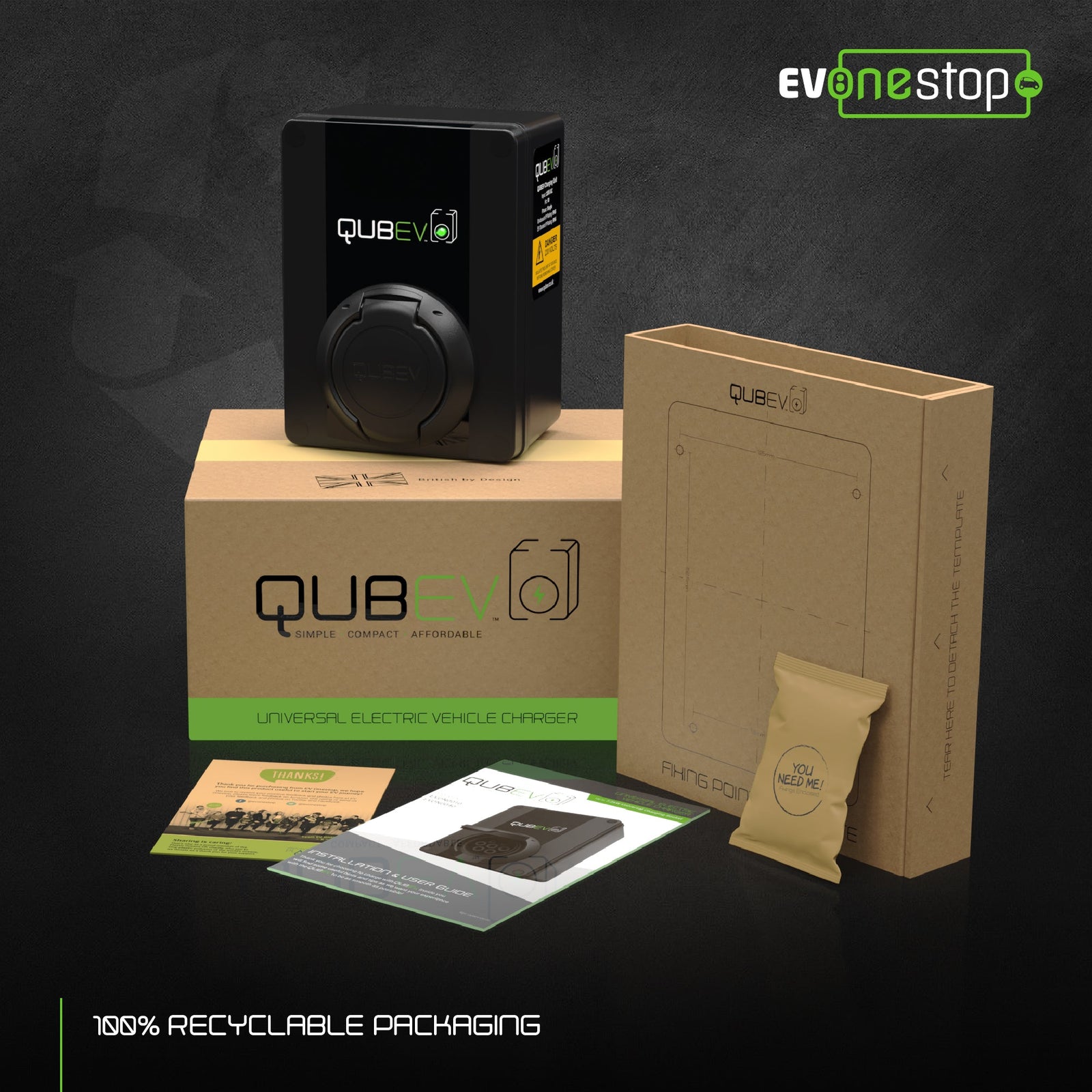 QUBEV 3 Phase EV OneStop (Europe)