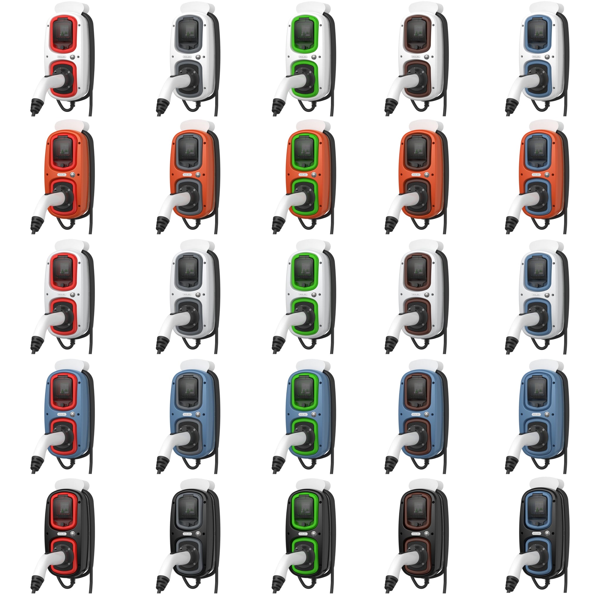 WallPod : EV charging unit | Type 2 Tethered | 16/32 Amp(3.6/7.2kW) | 5 Metre | IP65 |